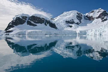 Wandaufkleber Eislandschaften in Paradies Bay - Antarktis © Werner Schwehm