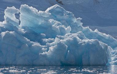 Eisberge in der Antarktis