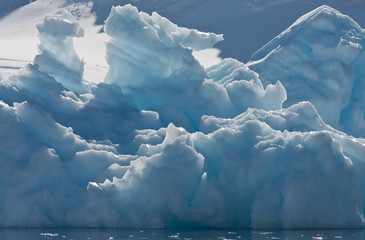 Eisberge in der Antarktis