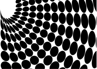 Disco dots vector background illustration