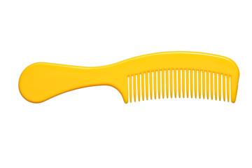 A comb isolated on a white background - obrazy, fototapety, plakaty