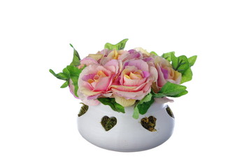 Vase of flowers
