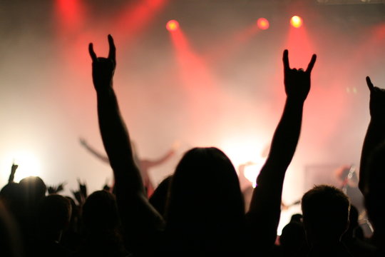 Metal concert