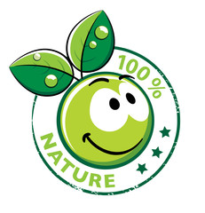 Symbole 100 % nature
