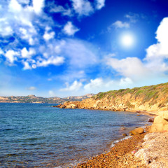 Fototapeta na wymiar Sea relaxing landscape