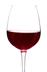 glass of red wine