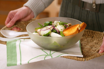 fresh healthy salad