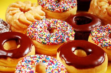 Assortment of donuts