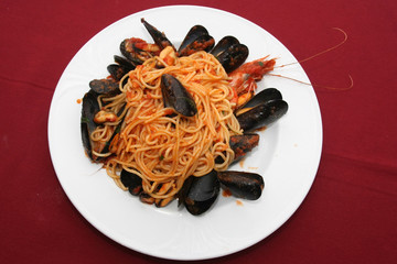 Seafood dish