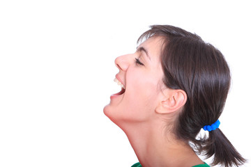 Fototapeta premium beautiful Caucasian woman