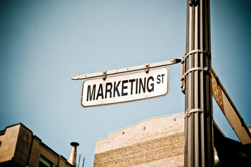 marketing sign