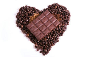 Chocolate, which lies at the heart of the coffee beans