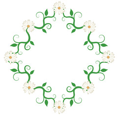 Daisy Vine Nature Frame