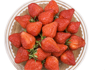 Strawberries in a bowl