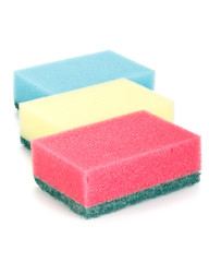 Various household sponges