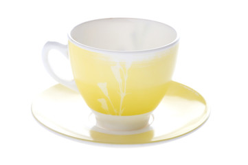 Yellow Tea cup