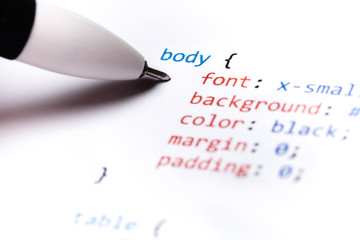 Computer Code CSS