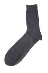 Black socks on white background