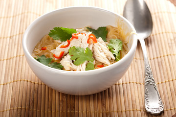 Delicious noodlesoup