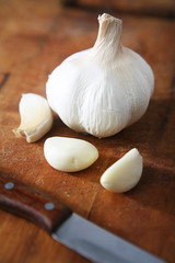 Chopping the Garlic