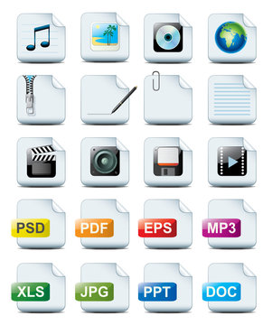 file icons