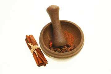 Pestle and mortar