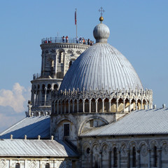 Krzywa  wieża i katedra w Pizie