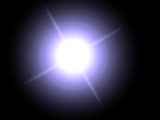 Abstract background of star