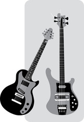 Obraz na płótnie Canvas guitars