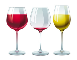 wine glasses