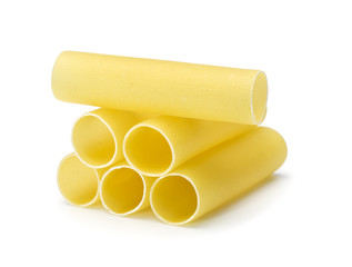 cannelloni pasta tubes stacked