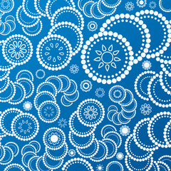 Abstract seamless retro background. Vector illustration.