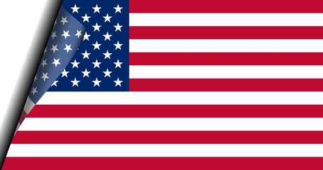 Naklejka premium drapeau amériquain