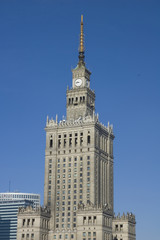 palace of culture and science landmark of Warsaw