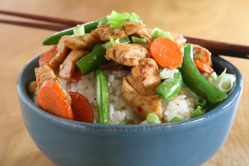 Chicken and Vegetable Stir Fry