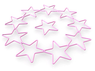 3d star