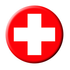 Obraz premium Bandera de Suiza