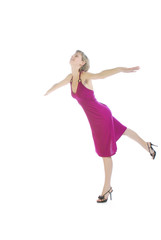 Obraz premium Balancing girl