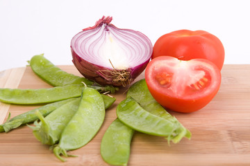 Fresh Salad Vegetables