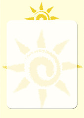STATIONERY: SUN DESIGN
