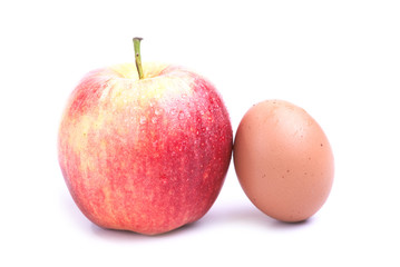 Für einen roten Apfel und ein Ei