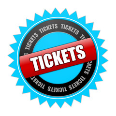 tickets plakette türkis