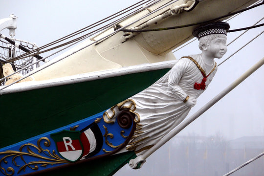 Galionsfigur der Rickmer Rickmers