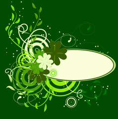 Patrick’s background. Vector illustration