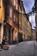 Obraz premium Old Town, Stockholm