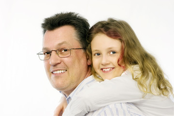 Vater und Tochter