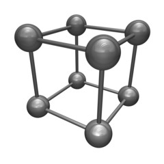 molecolar structure, cube © danimarco