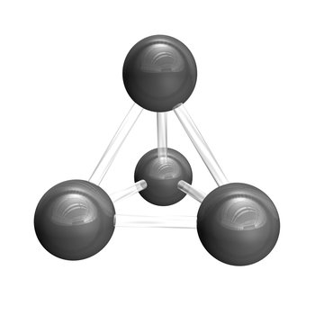 molecolar structure, tetraedro