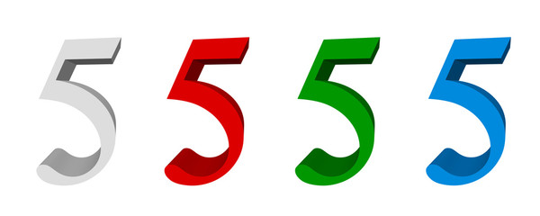 3D digits_5