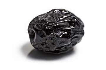 olive, detailed macro of salted black